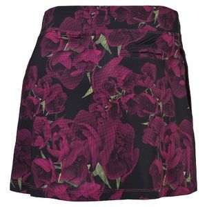 NWT PUMA Women’s Bloom Knit Magenta Rose Golf Skort Size Large